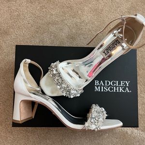 Badgley Mischka Wedding Ankle Strap Sandal